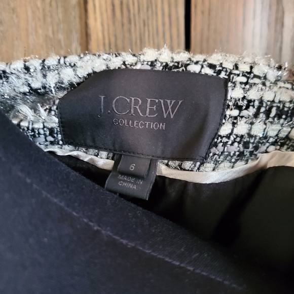 J. Crew Collection Silver Tweed Jacket - Picture 5 of 5